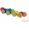 Drevená húsenica na ťahanie Pull along Animal Caterpillar Eichhorn od 12 mes Drevená húsenica na ťahanie Pull along Animal Caterpillar Eichhorn od 12 mes