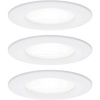 Paulmann 92980 LED vstavané svetlo sada 3 ks LED GU10 19.5 W biela (matná); 92980 Paulmann 92980 LED vstavané svetlo sada 3 ks LED GU10 19.5 W biela (matná); 92980