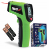 Pyrometer Laserový teplomer bezkontaktný DEDRA MC0951 rozsah -50 do 600 °C Pyrometer Laserový teplomer bezkontaktný DEDRA MC0951 rozsah -50 do 600 °C