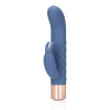 Shots Loveline Mini Rabbit Vibrator Blue Horizon silikónový vibrátor na bod G a klitoris 14,5 x 2,5 cm Shots Loveline Mini Rabbit Vibrator Blue Horizon silikónový vibrátor na bod G a klitoris 14,5 x 2,5 cm