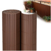 Springos PVC zástena 1,2x5 m na balkón plot GA0248 hnedá Springos PVC zástena 1,2x5 m na balkón plot GA0248 hnedá