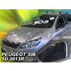 Deflektory na okná pre Peugeot 308, 2ks Deflektory na okná pre Peugeot 308, 2ks