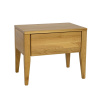 Dubový nočný stolík OSLO 1S/II z masívu Barevné provedení: Medová Dubový nočný stolík OSLO 1S/II z masívu Barevné provedení: Medová