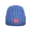 Modrá pletená čiapka s nórskou vlajkou Other One size NORWAY 1963 8057805172670 Modrá pletená čiapka s nórskou vlajkou Other One size NORWAY 1963 8057805172670