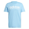 adidas Essentials Single Jersey Logo pánske tričko Burst Blue SPW S adidas Essentials Single Jersey Logo pánske tričko Burst Blue SPW S