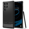 Spigen Rugged Armor Samsung Galaxy S24 Ultra nárazuvzdorné puzdro, matná čierna Spigen Rugged Armor Samsung Galaxy S24 Ultra nárazuvzdorné puzdro, matná čierna
