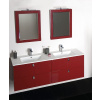 Kúpeľňový set MITRA 120, dvojumývadlo, bordo Kúpeľňový set MITRA 120, dvojumývadlo, bordo