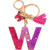 Kľúčenka Abeceda W/Ružová/Motýľ Kľúčenka Abeceda W/Ružová/Motýľ