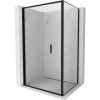 Mexen Exo, sprchovací kút so skladacími dverami 85 x 70 cm, 6mm číre sklo, čierny profil, 816-085-070-70-00 Mexen Exo, sprchovací kút so skladacími dverami 85 x 70 cm, 6mm číre sklo, čierny profil, 816-085-070-70-00