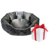 ThermoSwitch SANTORINI Sivá posteľ S + Prekvapenie pre psa ZADARMO! ThermoSwitch SANTORINI Sivá posteľ S + Prekvapenie pre psa ZADARMO!