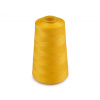 Polyesterové nitě pro overlocky i klasické šití návin 3000 yards PES 40S/2 Varianta: 11 (385) žlutá, Balení: 12 ks Polyesterové nitě pro overlocky i klasické šití návin 3000 yards PES 40S/2 Varianta: 11 (385) žlutá, Balení: 12 ks
