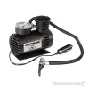Mini vzduchový kompresor - 12V DC Silverline Mini vzduchový kompresor - 12V DC Silverline