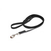 Julius K9 Supergrip Color & Grey Training Leash Black - tréningové vodítko s rukoväťou, čierne, protišmykové - 120cm/20mm Julius K9 Supergrip Color & Grey Training Leash Black - tréningové vodítko s rukoväťou, čierne, protišmykové - 120cm/20mm