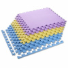 Ochranná puzzle podložka MP10, žltá-modrá-fialová Ochranná puzzle podložka MP10, žltá-modrá-fialová