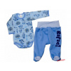abenys Set body a poldupačky s menom ZEBRA modré Veľkosť: 68 abenys Set body a poldupačky s menom ZEBRA modré Veľkosť: 68