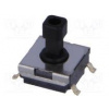 Mikrospínač TACT SPST-NO Polohy 2 0,05A/24VDC SMT není 0,98N Mikrospínač TACT SPST-NO Polohy 2 0,05A/24VDC SMT není 0,98N