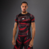 Rashguard VENUM Kr. rukáv Matupa - černo/červený Rashguard VENUM Kr. rukáv Matupa - černo/červený