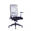 OFFICE PRO s.r.o. Kancelárska stolička CALYPSO GRAND bez podhlavníka, šedá OFFICE PRO s.r.o. Kancelárska stolička CALYPSO GRAND bez podhlavníka, šedá