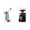 La Pavoni Stradivari Professional Lusso + Eureka Mignon Silenzio 55, CR black La Pavoni Stradivari Professional Lusso + Eureka Mignon Silenzio 55, CR black