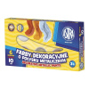 Dekoračné farby s kovovým odleskom Astra 6x10ml, 83411900 Dekoračné farby s kovovým odleskom Astra 6x10ml, 83411900