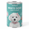 Lovi Food White Dogs Junior & Puppy Veal & Banana - mokré krmivo pre šteňatá a juniorov, pre biele plemená, s teľacím mäsom a banánom - 24x 400g Lovi Food White Dogs Junior & Puppy Veal & Banana - mokré krmivo pre šteňatá a juniorov, pre biele plemená, s teľacím mäsom a banánom - 24x 400g