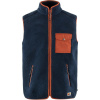 FJÄLLRÄVEN Vardag Pile Fleece Vest M Navy-Autumn Leaf - XL FJÄLLRÄVEN Vardag Pile Fleece Vest M Navy-Autumn Leaf - XL