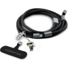 Snůrka na krk Guess Crossbody Popruh 4G Charm s Nabíjacím Káblom USB C/USB C Čierny Snůrka na krk Guess Crossbody Popruh 4G Charm s Nabíjacím Káblom USB C/USB C Čierny