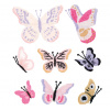 Rico Design Vyšívací set Stick & Stitch - motýľe Rico Design Vyšívací set Stick & Stitch - motýľe