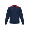 Mikina Joma Champion VI na zips Farba: Tmavě modro červená, Veľkosť: 6XS Mikina Joma Champion VI na zips Farba: Tmavě modro červená, Veľkosť: 6XS