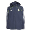 adidas Real Madrid Windbreaker 25/26 Mens Night Navy XL adidas Real Madrid Windbreaker 25/26 Mens Night Navy XL