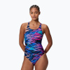 Dámske jednodielne plavky Speedo Hyperboom Print Medalist anthracite Dámske jednodielne plavky Speedo Hyperboom Print Medalist anthracite
