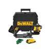 DEWALT Akumulátorový 3-rovinový laser (zelený) 18 V (1 x 2,0 Ah batéria + nabíjačka) DCLE34031D1 DEWALT Akumulátorový 3-rovinový laser (zelený) 18 V (1 x 2,0 Ah batéria + nabíjačka) DCLE34031D1
