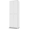 Dvojdverová šatníková skriňa Maximus M15 - biela Dvojdverová šatníková skriňa Maximus M15 - biela