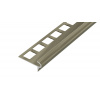 SP20 schodová lišta P dekoratívna ACARA, hliník elox titán protišmyk, 9 mm, 2,5 m SP20 schodová lišta P dekoratívna ACARA, hliník elox titán protišmyk, 9 mm, 2,5 m