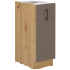 Spodná kuchynská skrinka 30 D BOLONIA - lanýžovo sivá/dub artisan Spodná kuchynská skrinka 30 D BOLONIA - lanýžovo sivá/dub artisan