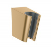 Hansgrohe Poter S držiak sprchy pevný brúsený bronz 28331140 Hansgrohe Poter S držiak sprchy pevný brúsený bronz 28331140