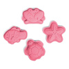 Bigjigs Toys Silikónové formičky ružové Coral Bigjigs Toys Silikónové formičky ružové Coral