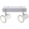 Rabalux Steve stropné svietidlo 2x15 W chrómová 5498 Rabalux Steve stropné svietidlo 2x15 W chrómová 5498