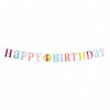 Girlanda 1. narodeniny - Happy Birthday - HOLKA - ružová - 182 cm Girlanda 1. narodeniny - Happy Birthday - HOLKA - ružová - 182 cm