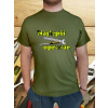 Vtipné tričko Najlepší opravár Tričko pánske - veľkosť: M, Tričko pánske - farba: Khaki zelená Vtipné tričko Najlepší opravár Tričko pánske - veľkosť: M, Tričko pánske - farba: Khaki zelená