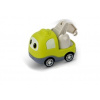 Stavebné mini autíčko na zotrvačník Tulimi - zelené Stavebné mini autíčko na zotrvačník Tulimi - zelené