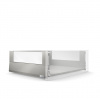 BLUM K-BLUM Merivobox E Boxcover 600 mm, 40 kg, Indium šedá, skrutka BLUM K-BLUM Merivobox E Boxcover 600 mm, 40 kg, Indium šedá, skrutka