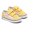 VANS Old Skool V COLOR THEORY CHECKERBOARD BANANA CREAM - 19 VANS Old Skool V COLOR THEORY CHECKERBOARD BANANA CREAM - 19