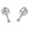Argento Strieborné náušnice - guľky, priemer 2 mm 66739 Argento Strieborné náušnice - guľky, priemer 2 mm 66739
