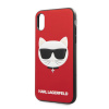 Karl Lagerfeld puzdro plastové Apple iPhone X/XS KLHCPXGLRE červené Karl Lagerfeld puzdro plastové Apple iPhone X/XS KLHCPXGLRE červené