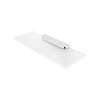 NIMCO NIKAU Polica do kúpeľne sklenená 30x11 cm, biela matná, chróm NIMCO NIKAU Polica do kúpeľne sklenená 30x11 cm, biela matná, chróm