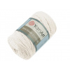 Pletacia priadza MACRAME Cotton (250g) variant krémová Pletacia priadza MACRAME Cotton (250g) variant krémová
