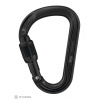 Petzl Attache Screw Lock HMS karabína, čierna Petzl Attache Screw Lock HMS karabína, čierna