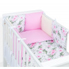 Maxi komplet do postieľky s vankúšovým mantinelom MoT vzor č. 79 Maxi komplet do postieľky s vankúšovým mantinelom MoT vzor č. 79