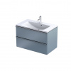Oristo ETNA UNI SKRINKA POD UMÝVADLO 80 cm bez úchytov, šedomodrá matná OR52-SD2S-80-16 Oristo ETNA UNI SKRINKA POD UMÝVADLO 80 cm bez úchytov, šedomodrá matná OR52-SD2S-80-16
